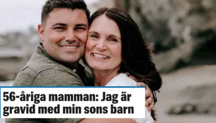 ستلد حفيدها.. أم خمسينية حامل بطفل ابنها