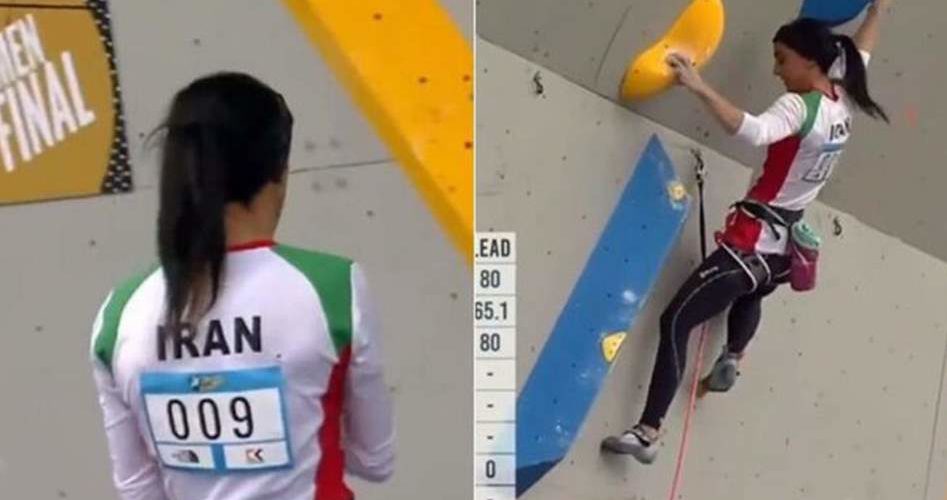 عقب ظهورها بلا حجاب.. اختفاء عداءة إيرانية