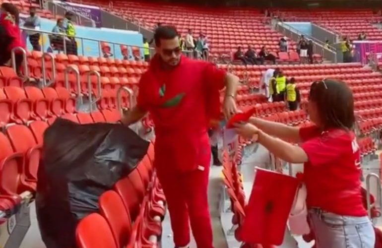 بعد تصرفهم الحضاري.. الوزارة القطرية تشكر الجمهور المغربي