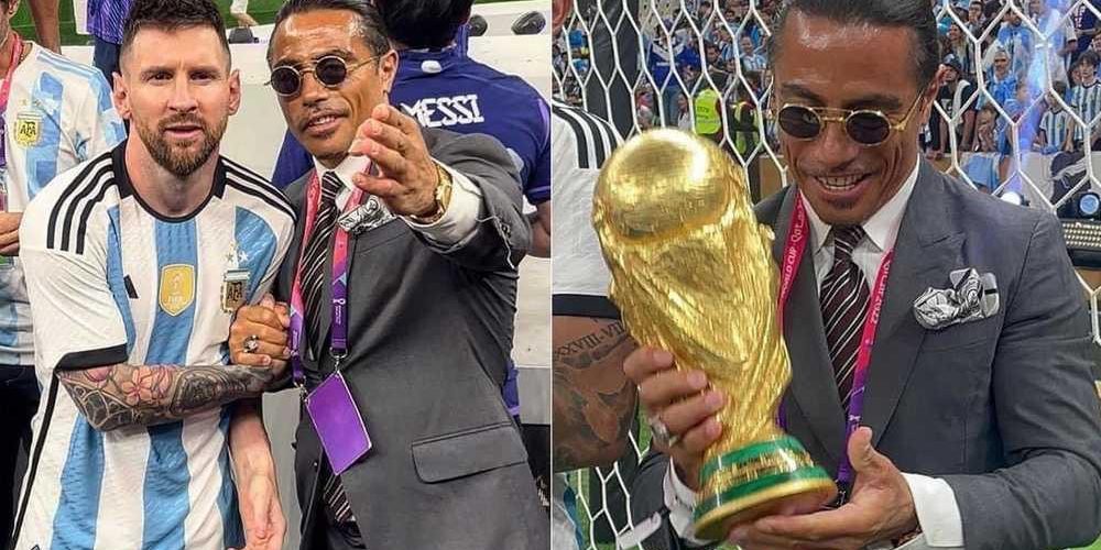 بسبب التقاطه صورة مع كأس العالم.. « فيفا » يحقق في سلوك الشيف الشهير نصرت