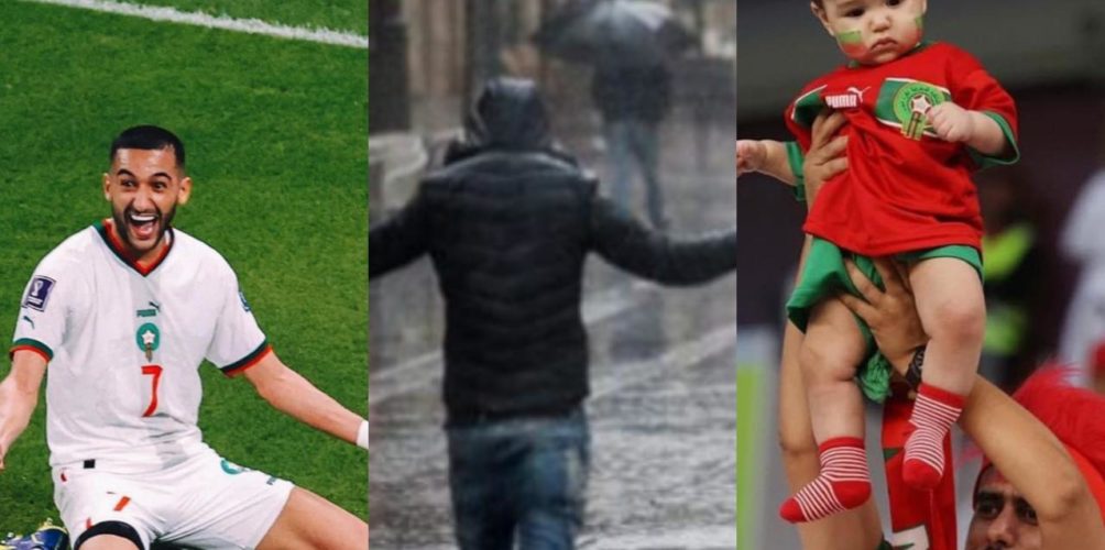 الشتا صبات والمنتخب تأهل.. الفرحة فرحتين عند المغاربة