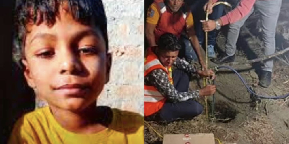 طفل في الثامنة سقط في بئر ضيقة بعمق 121 مترا.. مأساة الطفل ريان تتكرر في الهند! (صور)