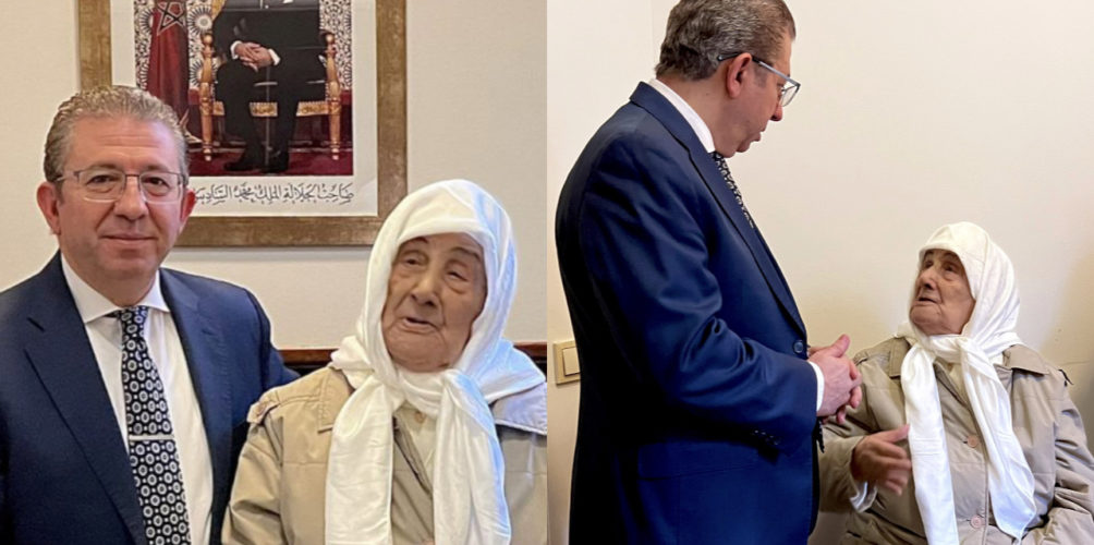 مبادرة إنسانية مميزة.. سفير المغرب يكرم أكبر مقيمة مغربية في السويد (صور)