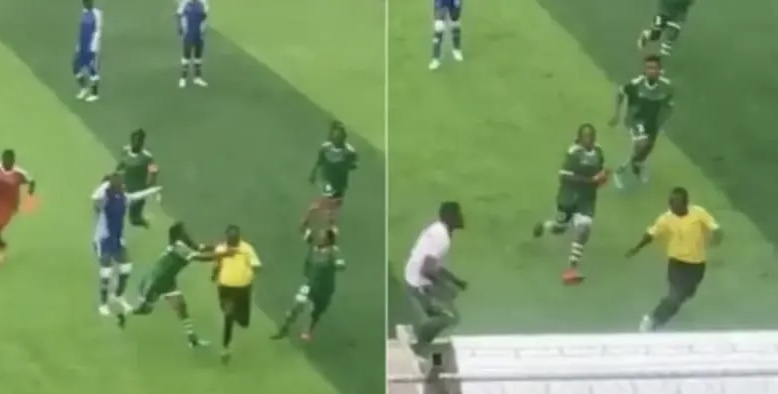رفض منحهن ركلة جزاء.. لاعبات في الكونغو يعتدين بالضرب على حكم (فيديو)