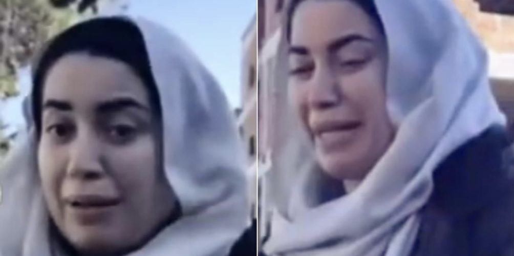 زوجها وأطفالها تحت الأنقاض.. تفاعل كبير مع سورية تبكي بحرقة وتستغيث