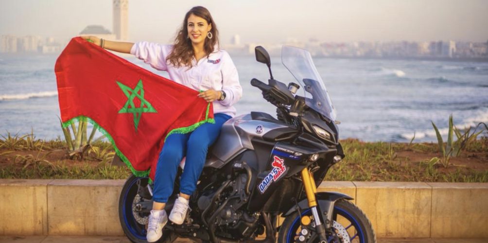 ستجوب أزيد من 30 مدينة.. البطلة عفاف حمدون تخوض تجربة تحدي « طواف الدراجات النارية »