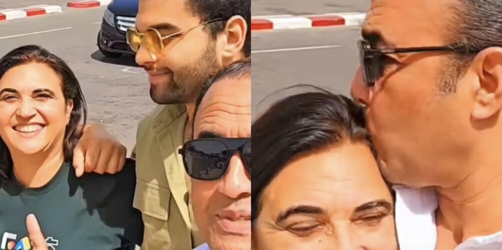بالأحضان والقبل.. رشيد الوالي يستقبل زوجته بطريقة رومانسية بعد عودتها من كوريا (فيديو)