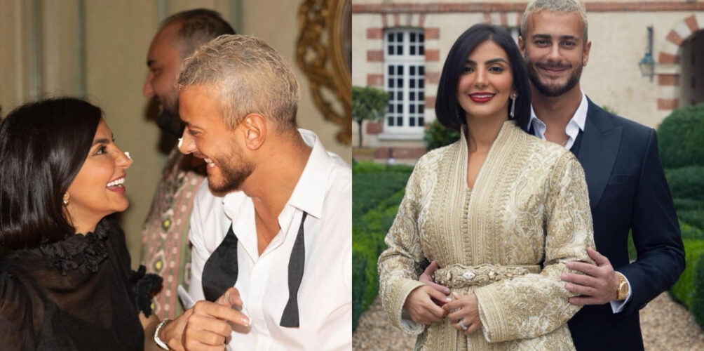 وصفها بالرائعة.. رسالة رومانسية من سعد لمجرد لزوجته بمناسبة عيد ميلادها والذكرى الأولى لزواجهما (صور)