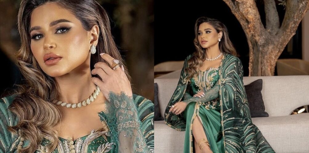 من أشهر الإعلاميات في الوطن العربي.. نهى نبيل تتألق بالقطان المغربي (صور)