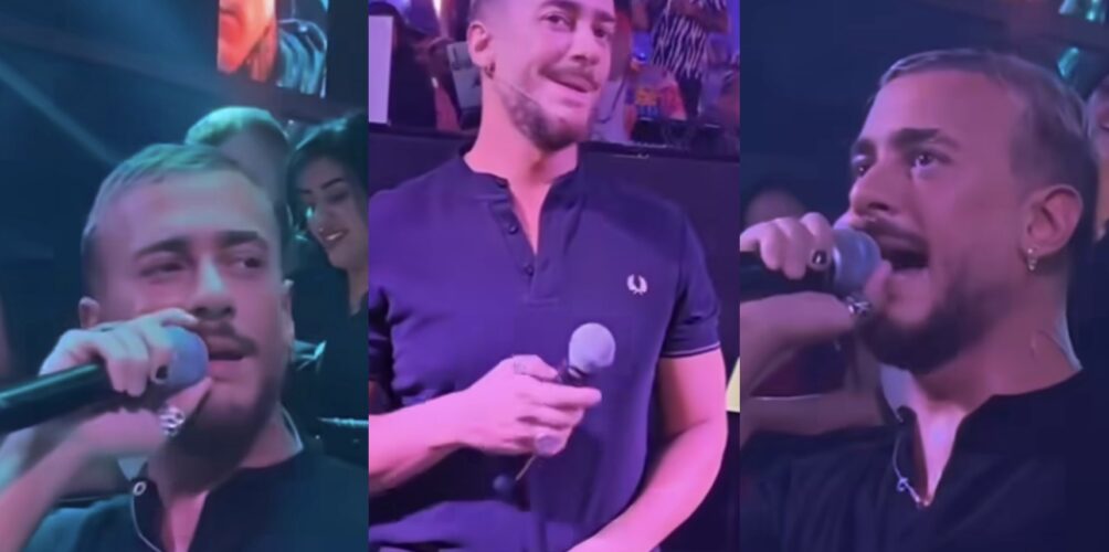 طلاء للأظافر وملابس فضفاضة.. إطلالة سعد لمجرد في حفله في دبي تثير الجدل (فيديو)